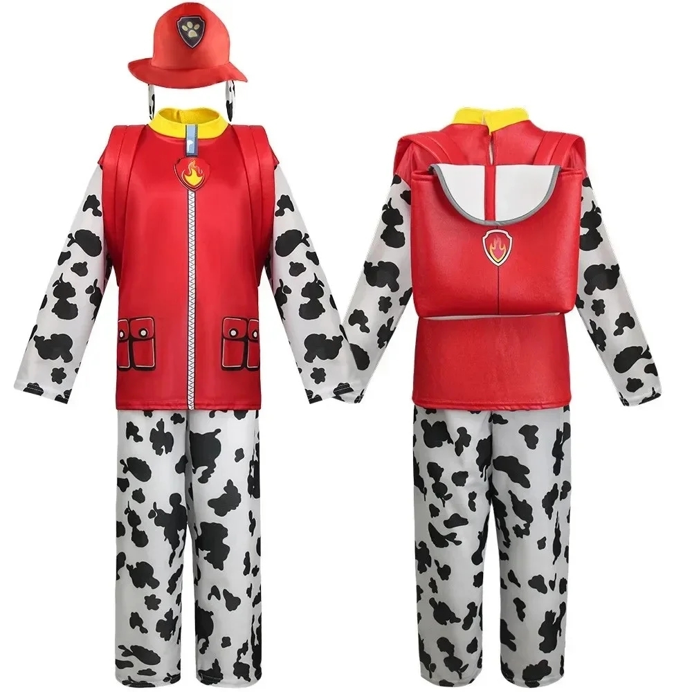 Marshall Dalmatian Paw Patrol Toddler Halloween Costume Boys / Girls Sizes 4T 5T - Picture 4 of 8